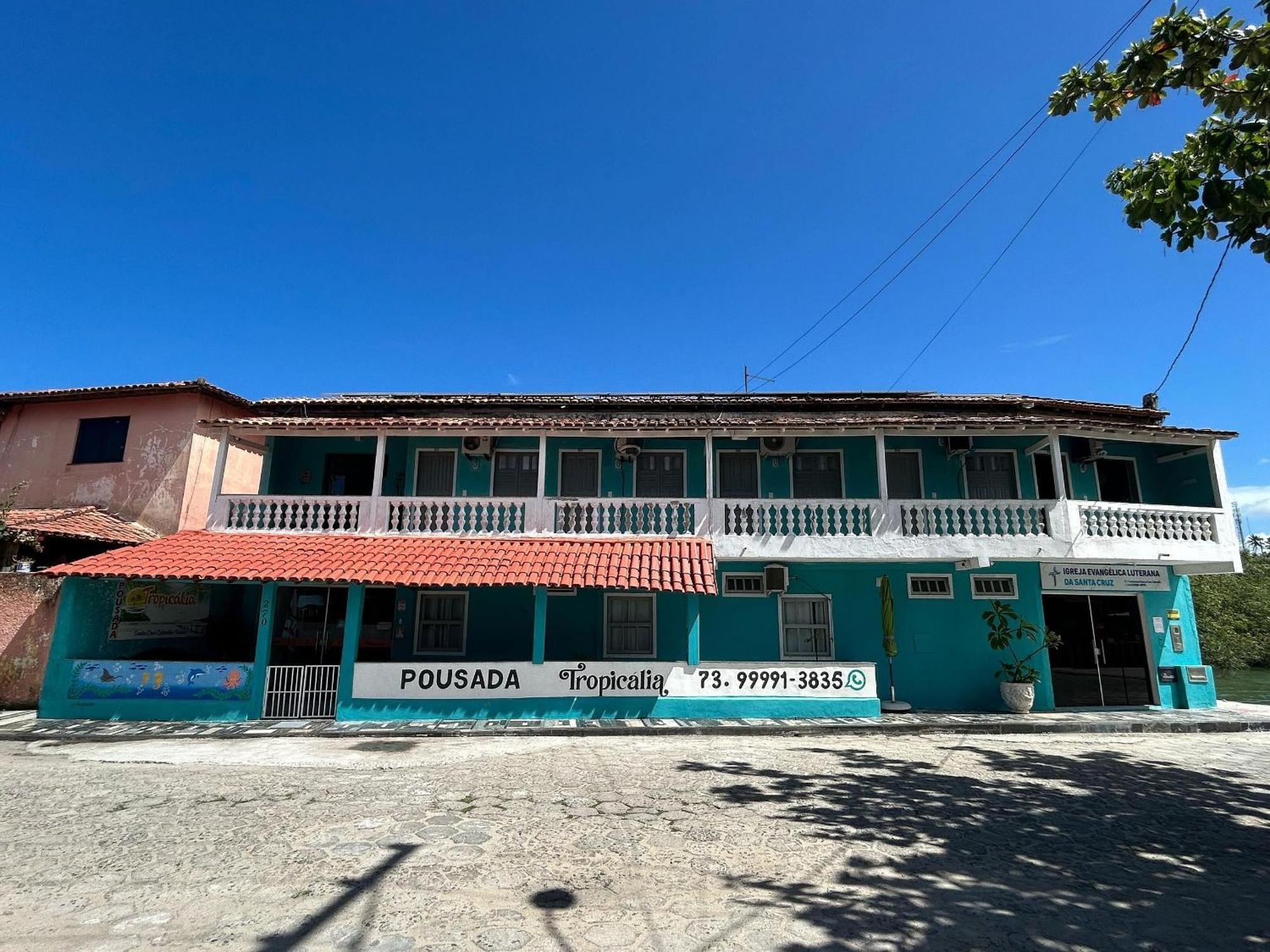 Pousada Tropicalia Tranquilidade A Beira Mar Santa Cruz Cabrália Zewnętrze zdjęcie